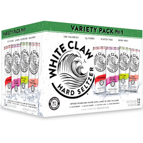 White Claw Variety #1 • 12 Pack 12oz Can