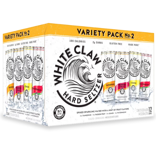 White Claw Variety #2 • 12 Pack 12oz Can