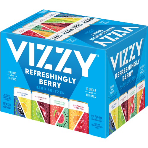 Vizzy Berry Variety Pack  12 Pack 12oz Can