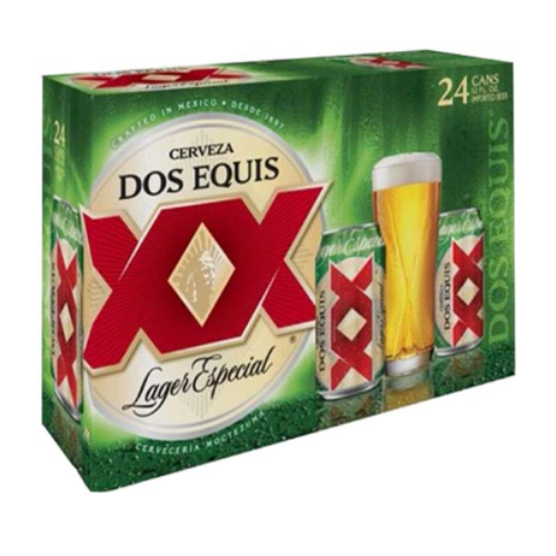Dos Equis Lager • 24 Pack 12oz Can