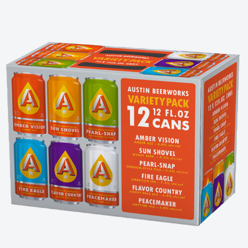 Austin Beerworks Variety Pack • 12 Pack 12oz Can