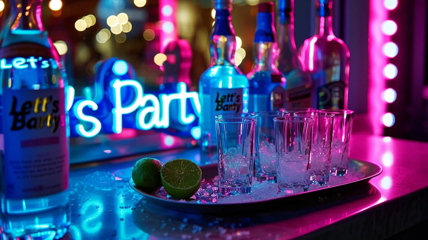 Late-night party supplies
