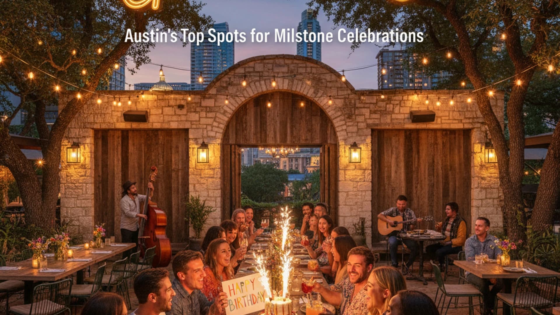 Best Restaurants for Birthday Dinners in Austin