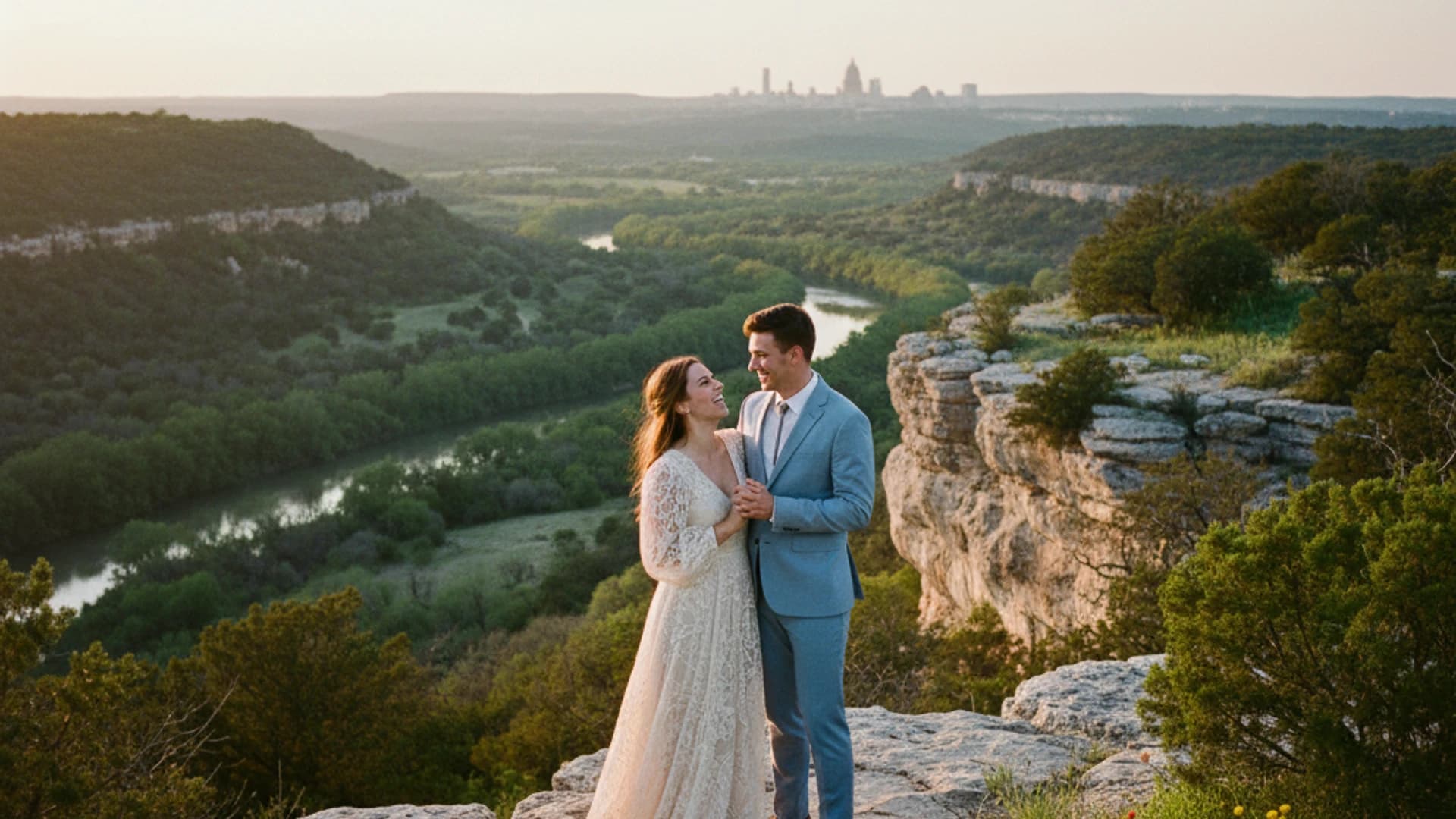 Engagement Photo Locations in Austin's Hill Country
