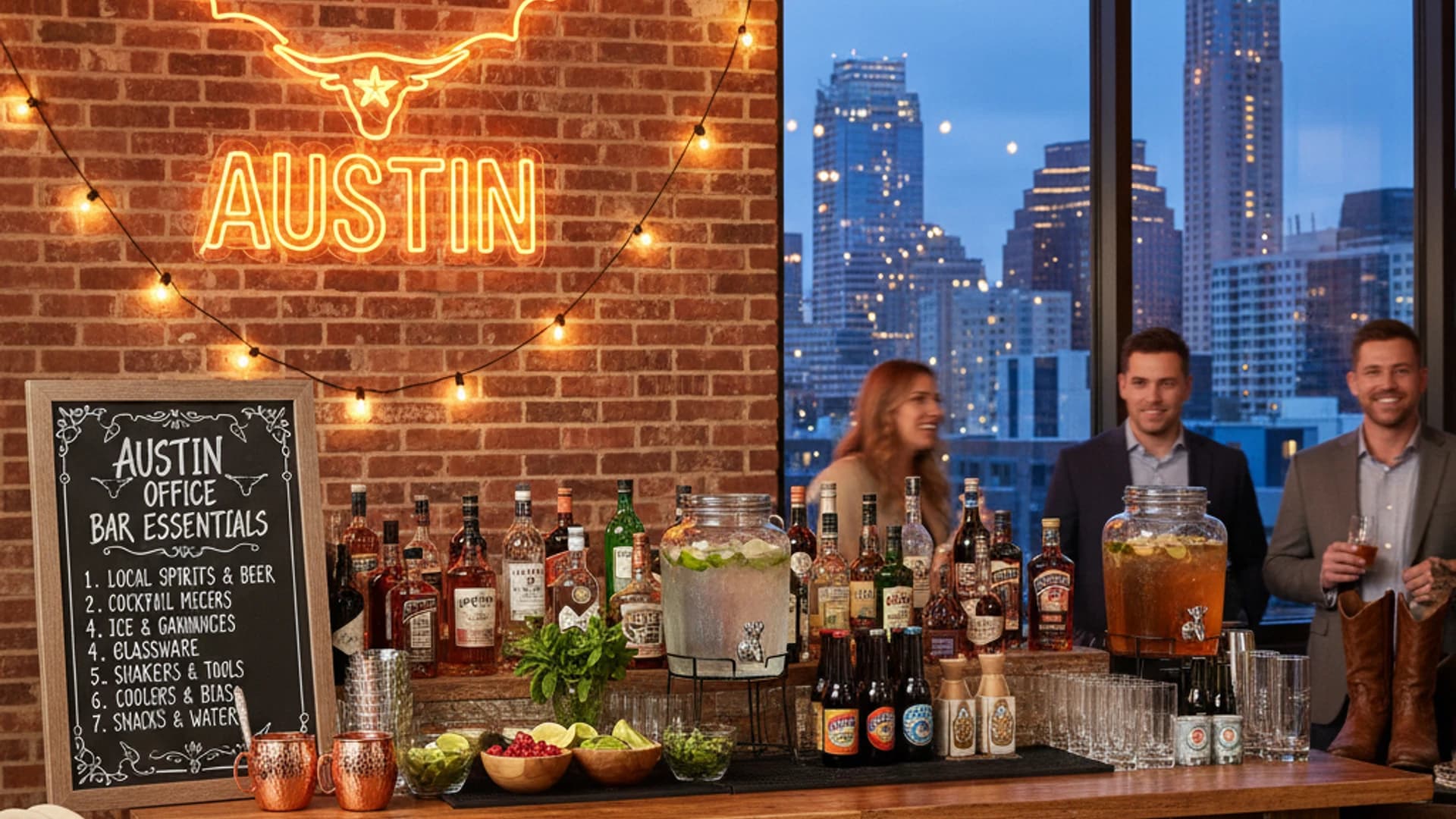 Essential Bar Setup Checklist for Austin Office Parties