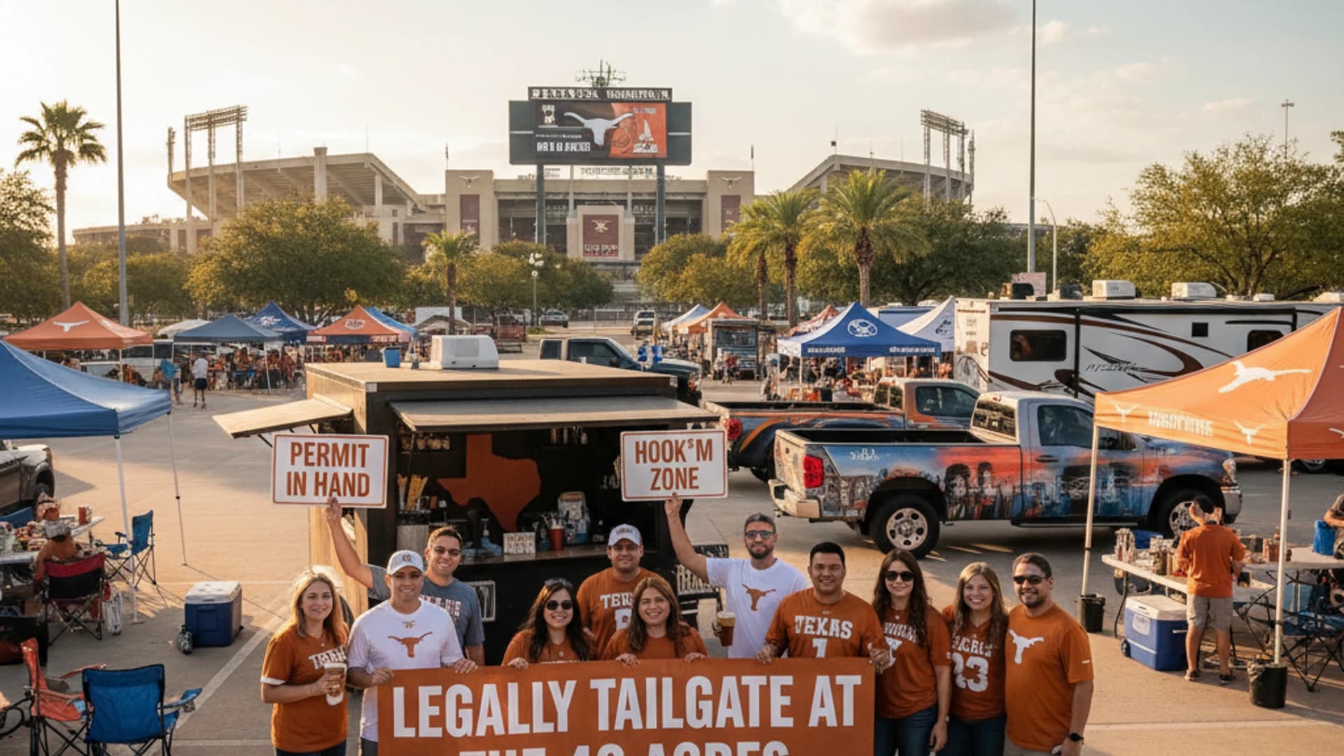 How to Legally Tailgate Near DKR-Texas Memorial Stadium