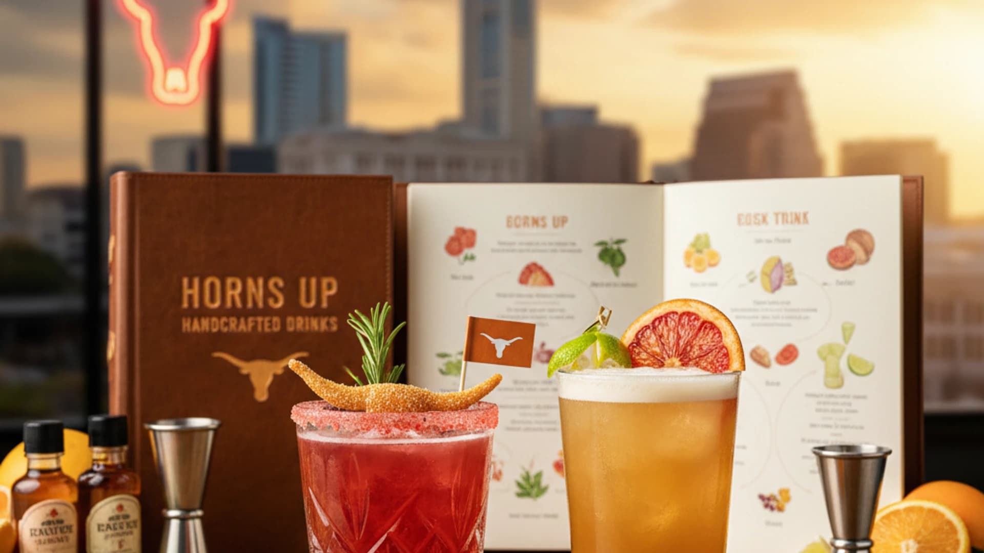 Longhorn-Themed Cocktail and Mocktail Recipes