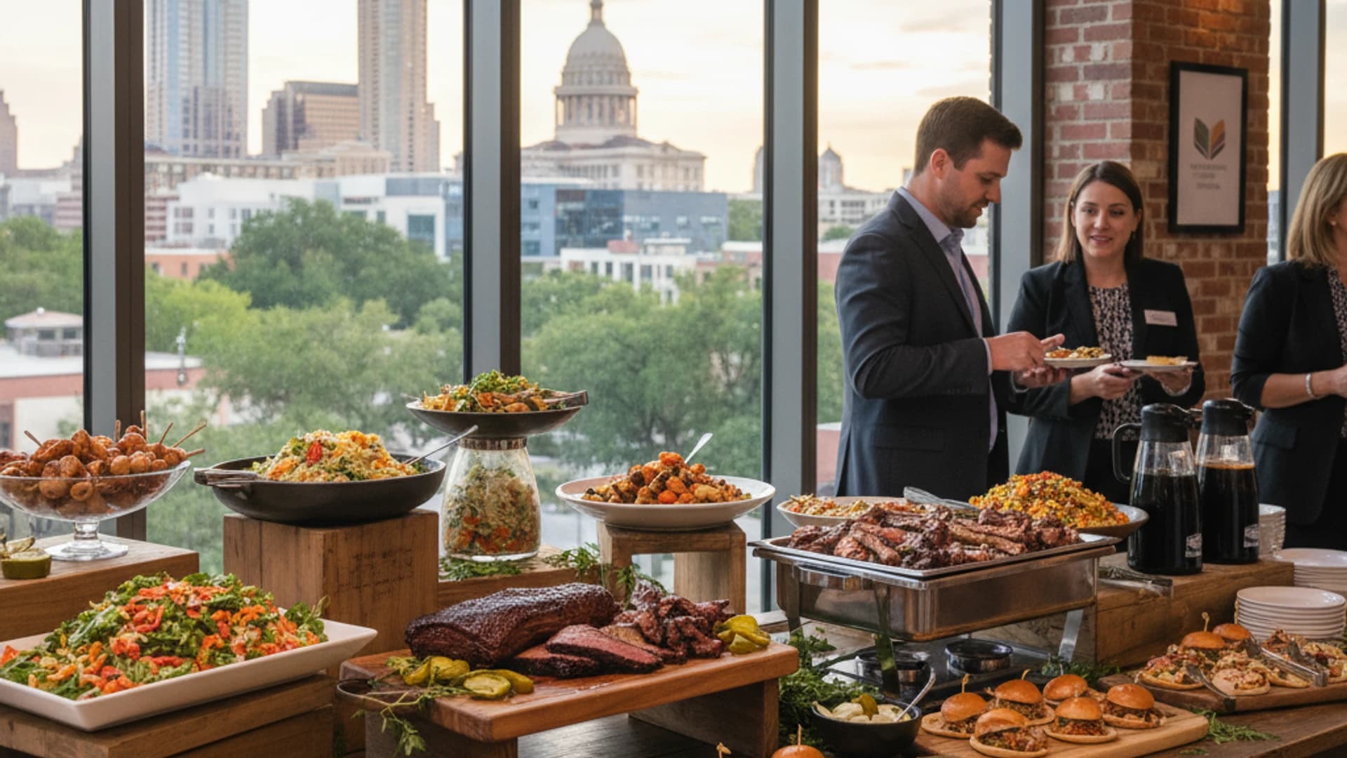 Top Corporate Catering Options for Austin Business Events