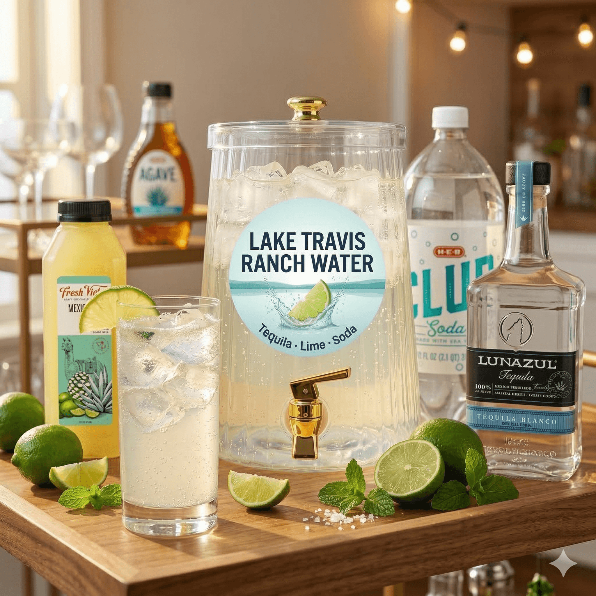 Lake Travis Ranch Water cocktail kit