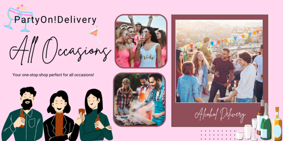 Cheers to PartyOn!Delivery, your go-to alcohol delivery service for any occasion! Let the good times roll with fast and reliable delivery. 🍻🎉