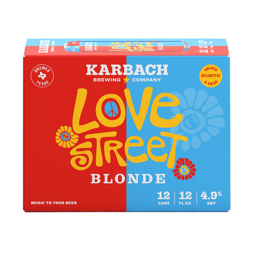 Karbach Love Street Blonde • 12 Pack 12oz Can