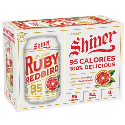 Shiner Ruby Redbird • 12 Pack 12oz Can