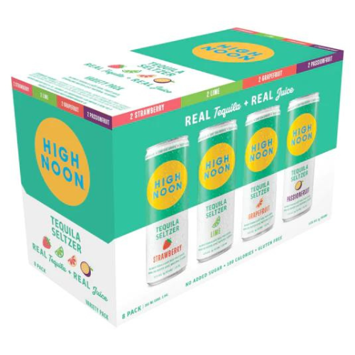 High Noon Tequila Seltzer Variety • 8 Pack 12oz Can