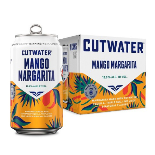 Cutwater Mango Margarita • 4 Pack 12oz Can