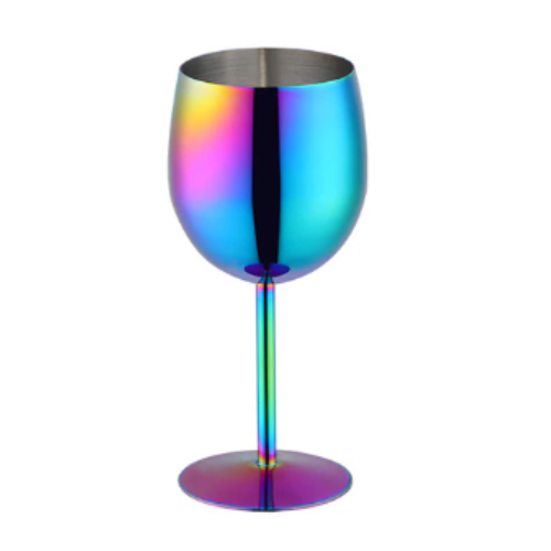 Iridescent Wine Glass