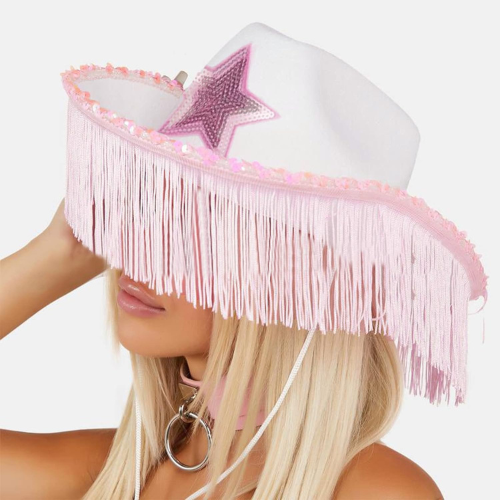 Cowgirl Hat • Pink Star