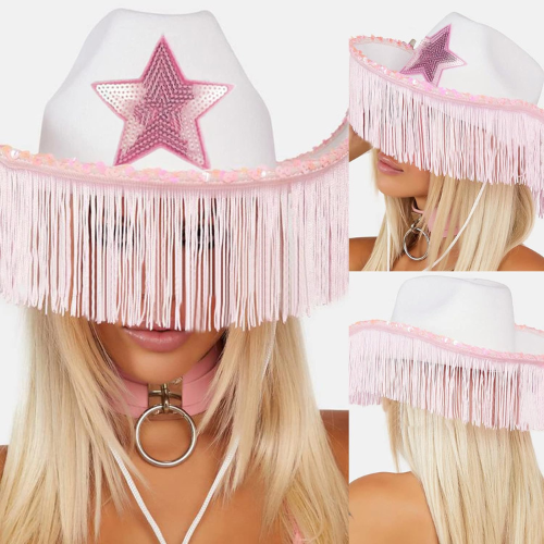 Cowgirl Hat • Pink Star