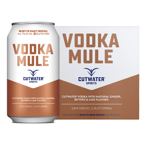 Cutwater Vodka Mule • 4 Pack 12oz Can