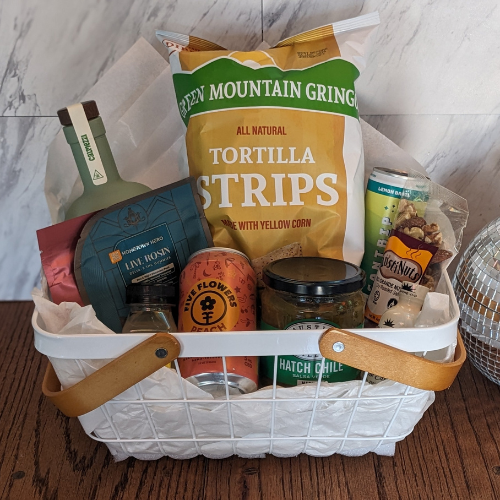 California Sober/Gardening Gift Basket