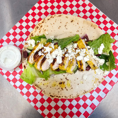 Chicken Souvlaki Wrap