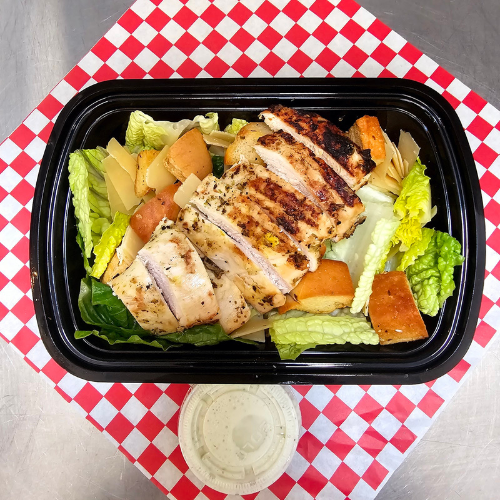 Classic Caesar Salad with Grilled Chicken