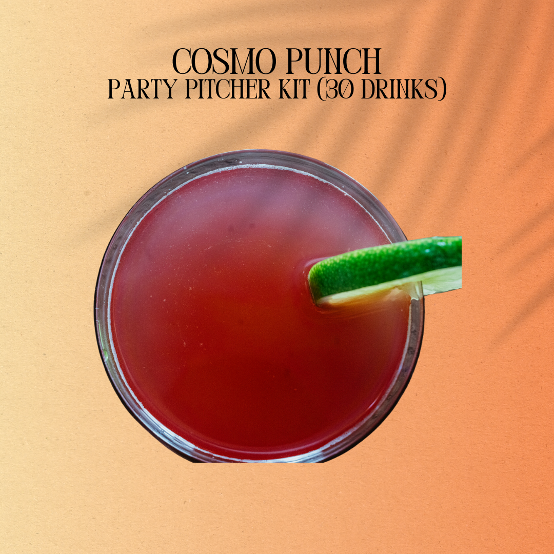 Cosmo Punch Party Pitcher Kit (30 drinks)