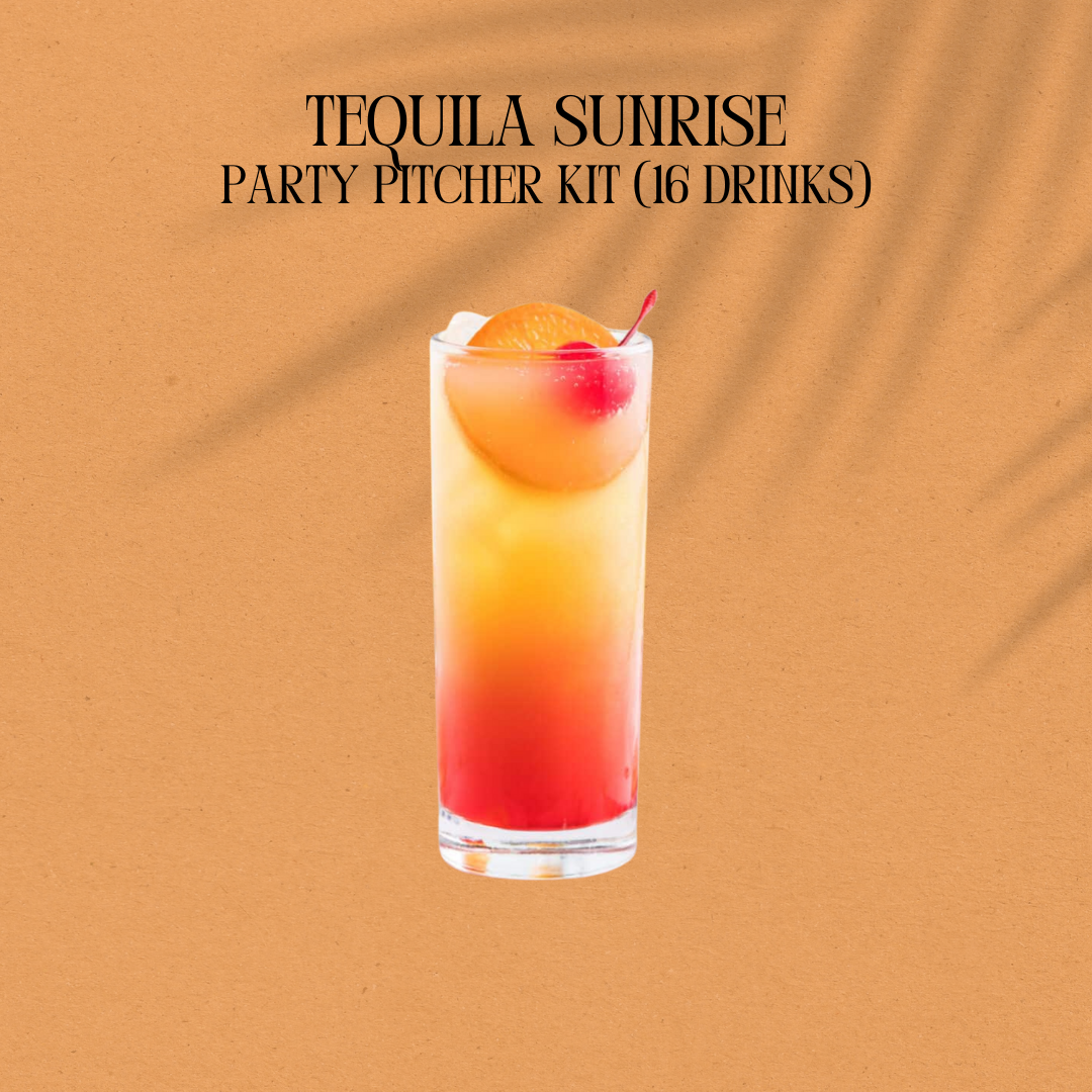 Tequila Sunrise Party Pitcher Kit (16 drinks)