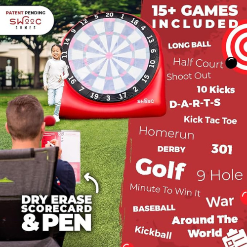 Giant Soccer Darts - RENTAL