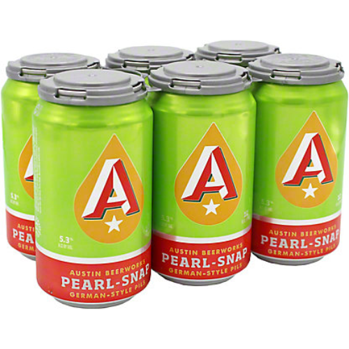 Austin Beerworks Pearl Snap • 6 Pack 12oz Can