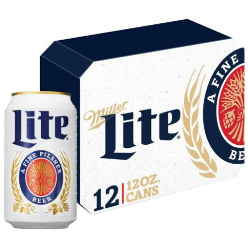Miller Lite • 12 Pack 12oz Can