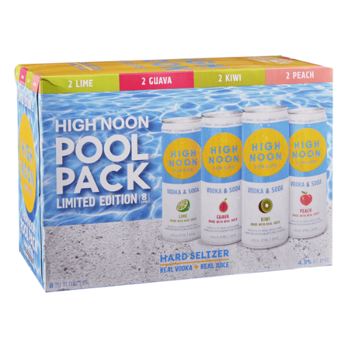 High Noon Pool Pack Variety • 8 Pack 12oz Can