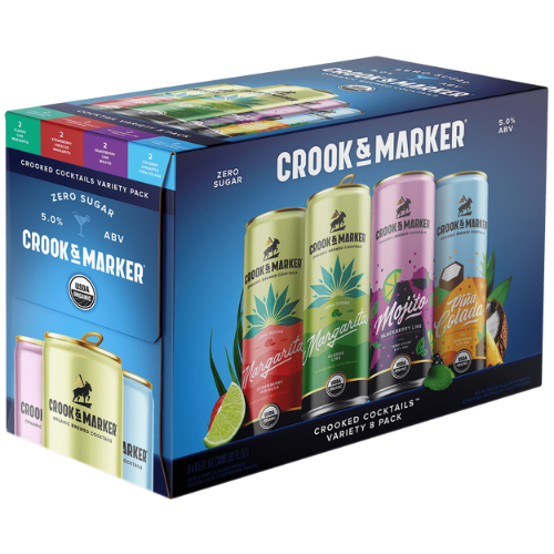 Crook & Marker Cocktail Variety Pack • 8 Pack 11.50oz Can