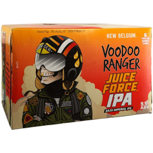 New Belgium Voodoo Ranger Juice Force IPA • 6 Pack 12oz Can