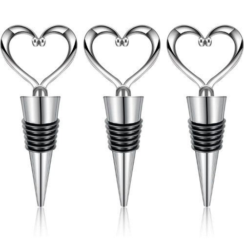 Heart-Shaped Wine Stopper