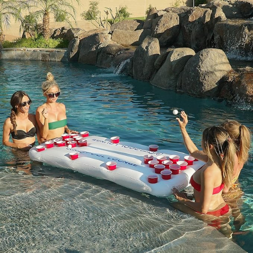 Pool Beer Pong Inflatable