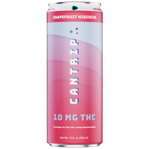 Cantrip Grapefruit Hibiscus Seltzer • 10mg Can