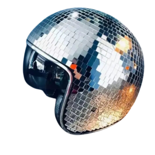 Disco Ball Helmet