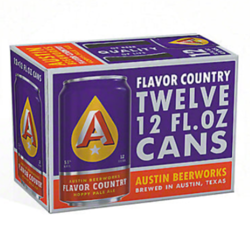 Austin Beerworks Flavor Country • 12 Pack 12oz Cans