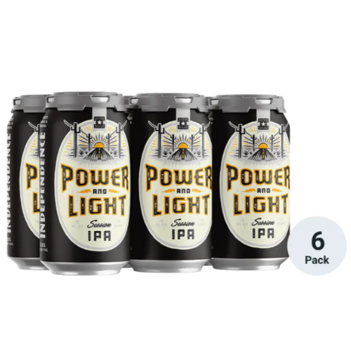 Independence Power & Light Pale Ale • 6 Pack 12oz Cans