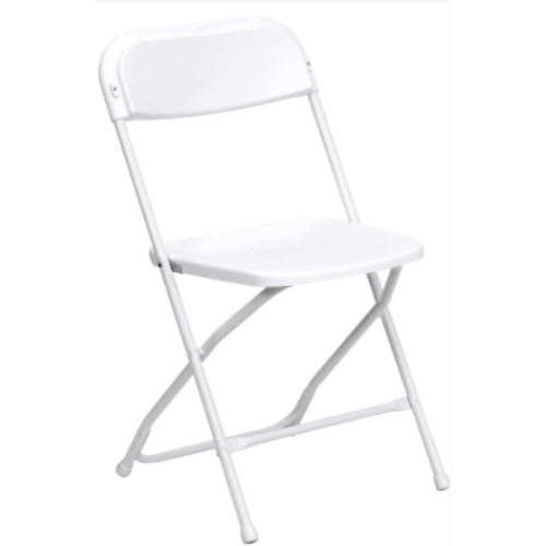 Outdoor White Chair Rental • 1 chair, 3-day