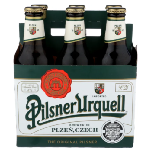 Pilsner Urquell • 6 Pack 11.2 fl oz. Bottle