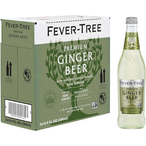 Fever Tree Ginger Beer • 8 Pack 500ml Bottles