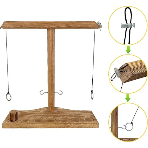 Wooden Ring Toss Game - RENTAL