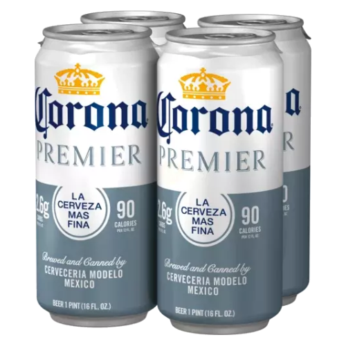 Corona Premier • 4 Pack 16oz Can