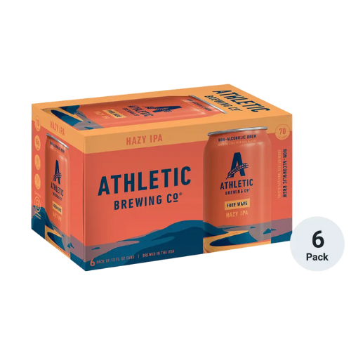 Athletic Brewing Non-Alcoholic Free Wave • 6 Pack 12oz Can