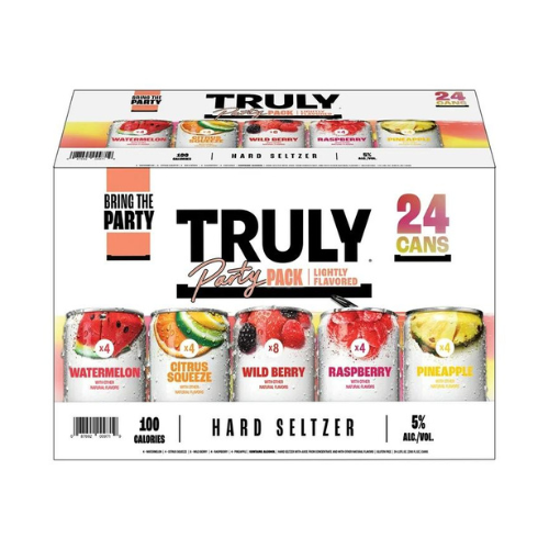 TRULY Party Variety Pack • 24 Pack 12oz Can