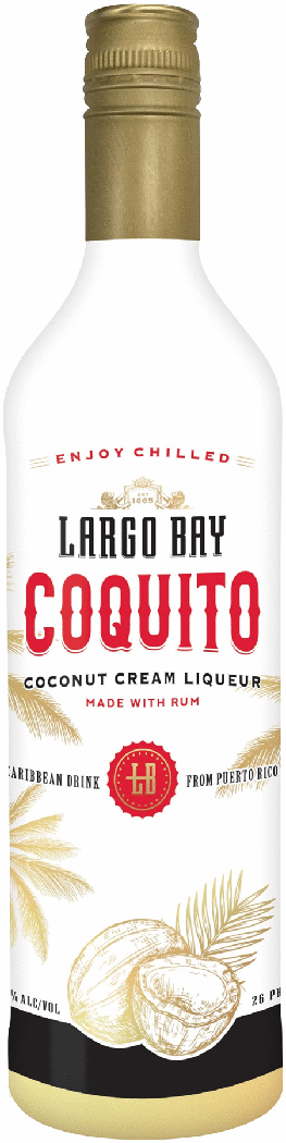Largo Bay Coquito Cream Liqueur • 750ml Bottle